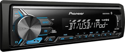 Pioneer MVH-X390BT Digital Media Receiver with Pioneer ARC app, MIXTRAX, Built-in Bluetooth and USB Direct Control for iPod/iPhone and Android Phones & zonoz 3 in 1 Multi USB Charging Cable (Bundle)