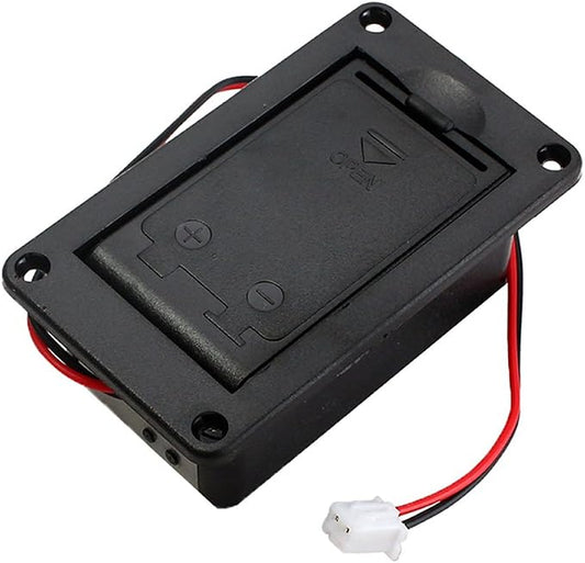 Ldabrye 1PC 9V Battery Holder for Case Box Cover for Guitar Bass Active Pickup Connector