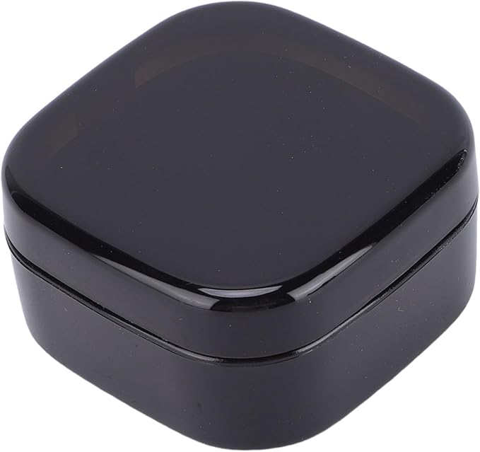 Charging Case Fit for R02, R03, R06, R11M, R8, H01, SR05 Type C Fast Portable Magnetic Smart Ring Charger Box Compact and Portable Efficient Type C Fast Charging (Black)