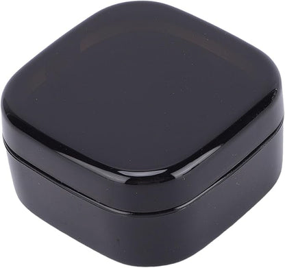 Charging Case Fit for R02, R03, R06, R11M, R8, H01, SR05 Type C Fast Portable Magnetic Smart Ring Charger Box Compact and Portable Efficient Type C Fast Charging (Black)