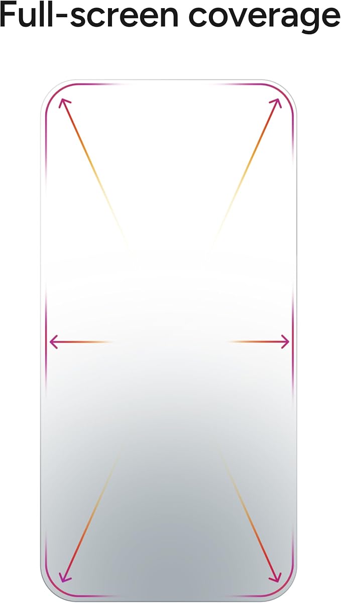 ZAGG Glass XTR4 Samsung Galaxy S25+/ S24+ Screen Protector - Tempered Glass, 11X Stronger with Graphene, Blue Light Filtering, Anti-Reflective Technology, InvisibleShield, Easy Dust-Free Installation