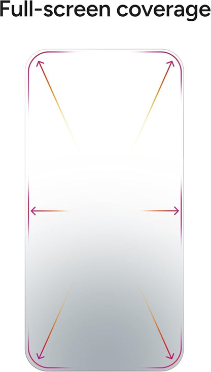 ZAGG Glass XTR4 Samsung Galaxy S25/ S24 Screen Protector - Tempered Glass, 11X Stronger with Graphene, Blue Light Filtering, Anti-Reflective Technology, InvisibleShield, Easy Dust-Free Installation