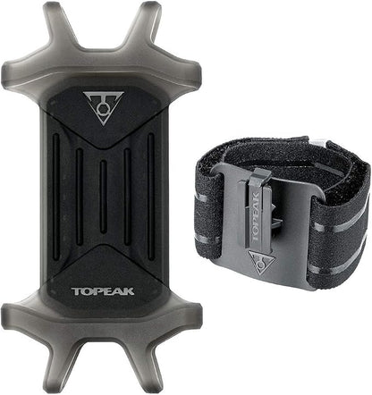 Topeak Omni Running Kit TT9853B – Armband for RideCase Series Smartphones, Reflective, Secure Fit