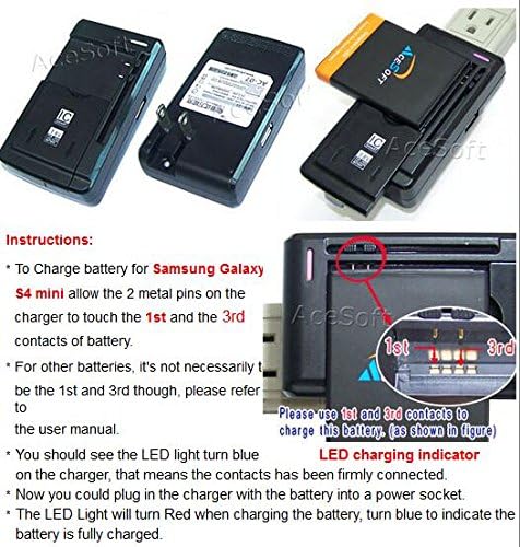 High Power 6400mAh Extended Double Layer Battery Universal Desktop USB/AC Charger Back Cover TPU Full Edge Protection Case Stylus Compatible with Samsung Galaxy S4 mini L520 Sprint