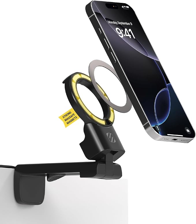 Scosche SMSTRVL MagSafe Airplane Phone Holder Mount, Magnetic Cell Phone Stand