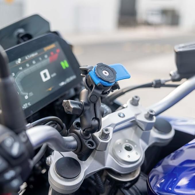 Quad Lock 1" Ball Adaptor Motorcycle Phone Mount Kit with Vibration Dampener and MAG Universal Adaptor