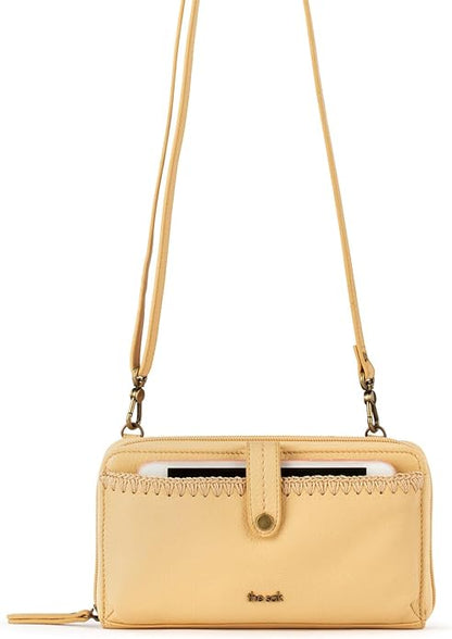 The Sak Iris Smartphone Crossbody Purse - Small Women's Cellphone Bag & Wallet For Everyday- Convertible Wristlet With Zipper