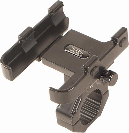 Aluminum Phone Holder for Bike, 360 Rotation, 4.5 to 7 Inch Smartphone, Motorcycle Handlebar Mount Clamp