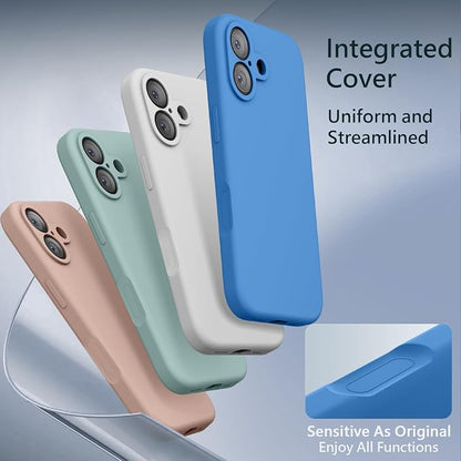 FireNova Magnetic for iPhone 17 Case, Compatible with MagSafe, [Integrated Silicone Camera Control Button] [Camera Protection] Anti-Scratch Microfiber Lining Phone Case, 6.3", Blue