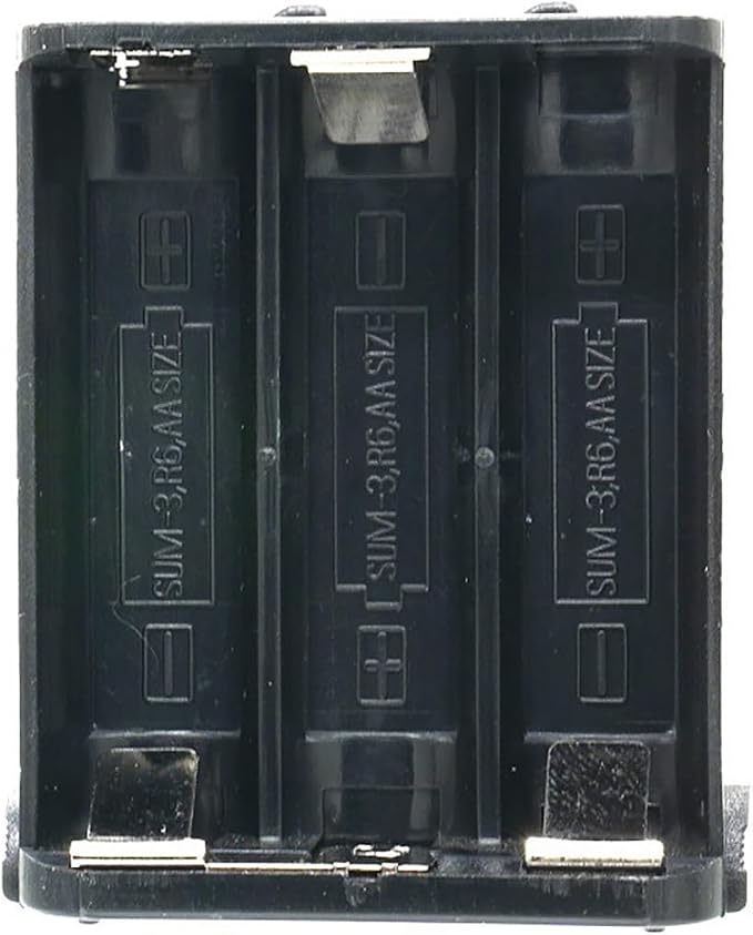 Replacement Battery Case (6*AA) Battery Storage Shell for Kenwood Radio TH-28 TH-48 TH-78HT