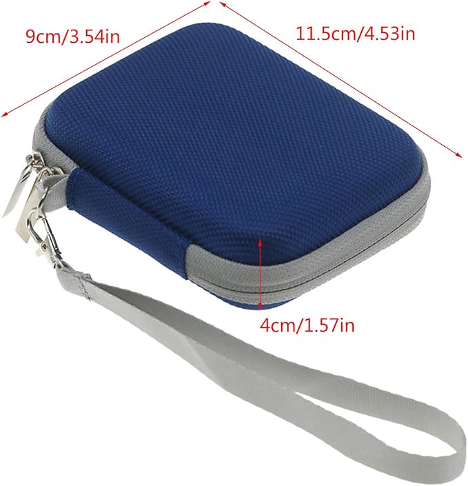 Power Banks Case Portable Hard Travel Case for 15W Banks External Battery Pack Mobile Bag Electronic Organizers Bag for Trav