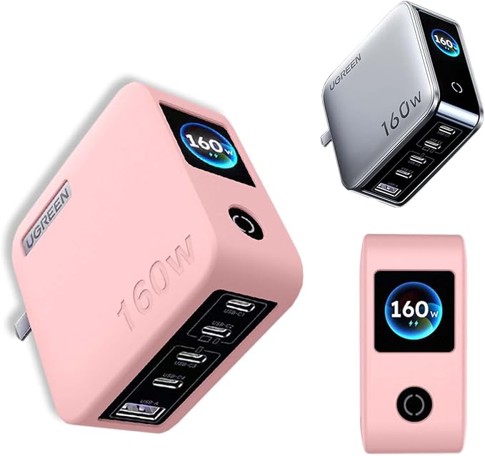 NOUKAJU Silicone Protective Case for UGREEN 160W Charger, Drop-Proof, Scratch-Proof, Shock-Proof
