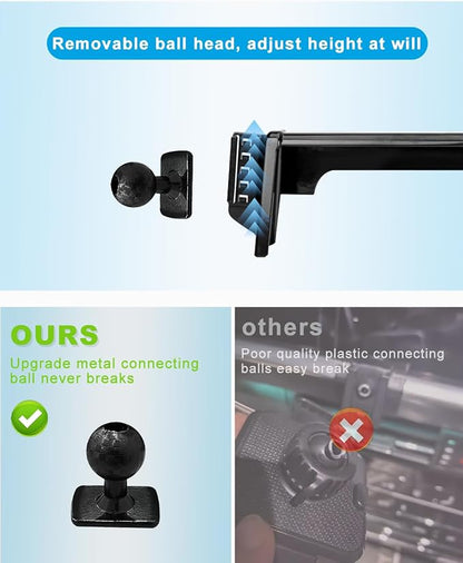 Magnetic Car Phone Holder for Toyota RAV4 Accessories 2019 2020 2021 2022 2023 2024 2025 Cell Phone Mount for RAV4 LE/SE/XLE/XLE Premium/Adventure(with 7/8-inch Screen only)