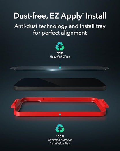 ZAGG Glass XTR3 Google Pixel 8a Screen Protector - Enhanced Blue Light Filter, Superior Touch Sensitivity, Eco-Friendly with Recycled Glass
