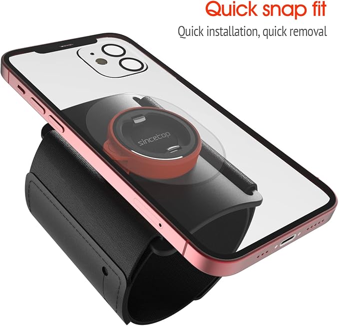 Running Armband Phone Holder for Hiking,Quick Release Attach/Detach Smartphone Mount,Sports Fitness, Detachable Workout Sports Armband,Compatible with iPhone Samsung Google【Series C-1st Gen】