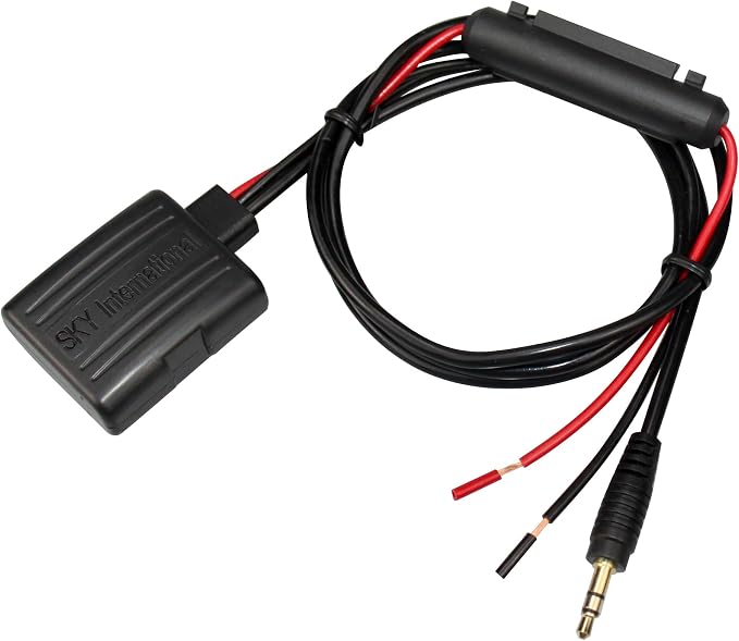 Universal Bluetooth Module 3.5mm Input for Car Stereo Wireless Play for iPod iPad iPhone 5 6 7 8 X Xs Max XR 11 12 13 Pro Max Samsung Huawei Xiaomi Sony