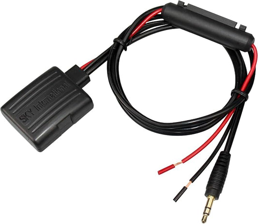 Universal Bluetooth Module 3.5mm Input for Car Stereo Wireless Play for iPod iPad iPhone 5 6 7 8 X Xs Max XR 11 12 13 Pro Max Samsung Huawei Xiaomi Sony