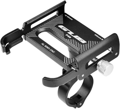 GUB P30 Aluminum Bike Phone Holder for 3.5" to 7.5" Device Bicycle Phone Stand Scooter Moto Mount Support Handlebar Clips
