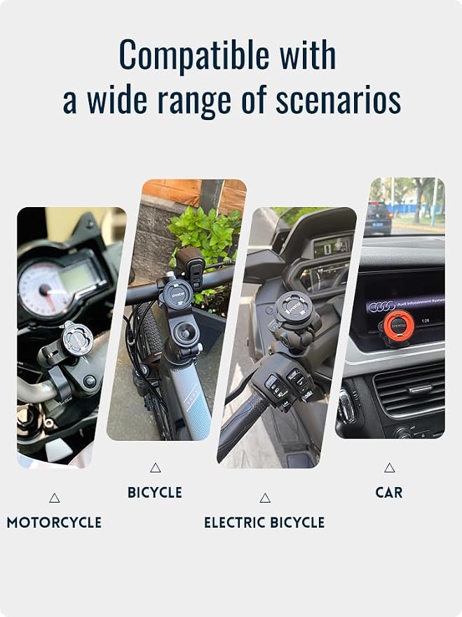 sincetop Shockproof Case with Quick Mount Adapter for iPhone 11(2019) - Quick Attach Your Cellphone to Any Bike Mount/Car Phone Holder/Armband/Belt Clip