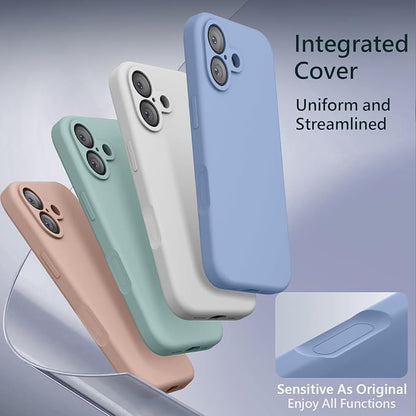 FireNova Magnetic for iPhone 17 Case, Compatible with MagSafe, [Integrated Silicone Camera Control Button] [Camera Protection] Anti-Scratch Microfiber Lining Phone Case, 6.3", Light Blue