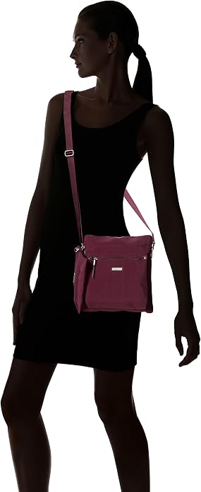 Baggallini womens Go Bagg With Rfid Phone Wristlet