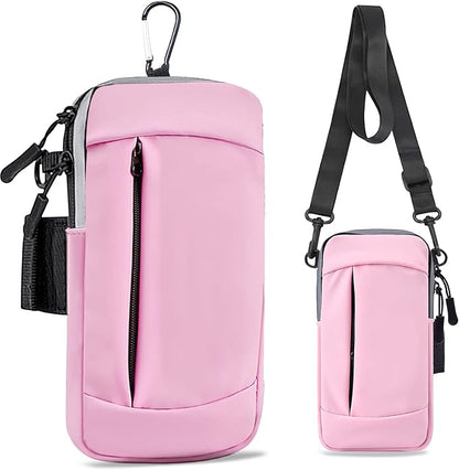 Phone Holder for Running Armband Small Crossbody Bags for Women Kids, iPhone 17 16 16e 15 14 13 12 11 Pro Max Xs Xr X Plus SE Mini Galaxy Ultra Edge S26 S25 S24 S23 Note Purse Sports Arm Band