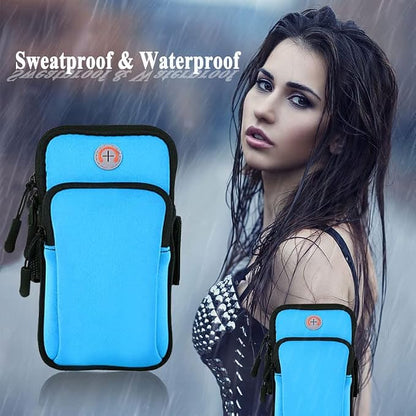 Phone Holder for Running Phone Armband Sleeve,iPhone 17 16 16e 15 14 13 12 11 Pro Max Xs Xr X 8 Plus Mini,Galaxy Ultra S26 S25 S24 S23 S22 Note 10,Keys Cell Arm Bands Fit Exercise Gym Jogging