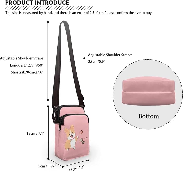 DISNIMO Small Crossbody Bags for Women Trendy Cross Body Cell Phone Shoulder Bags Purses with Adjustable Strap