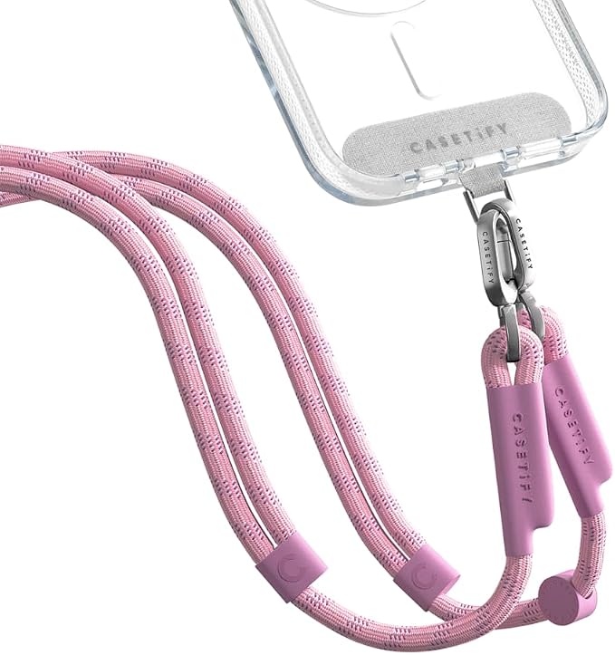 CASETiFY 8mm Double End Cross-body Strap - Radish