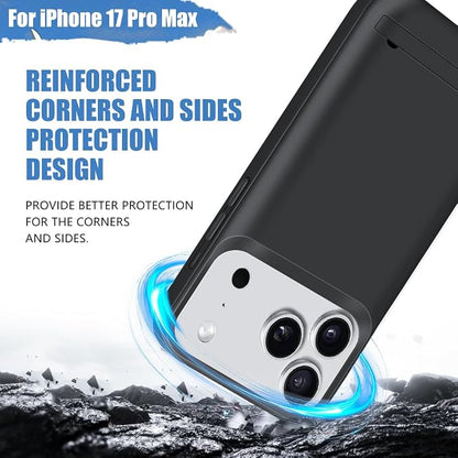 Battery Case for iPhone 17 Pro Max, 6000mAh Rechargeable Extended Battery Charging/Charger Case, Add 100% Extra Juice (6.9 Inches) Black