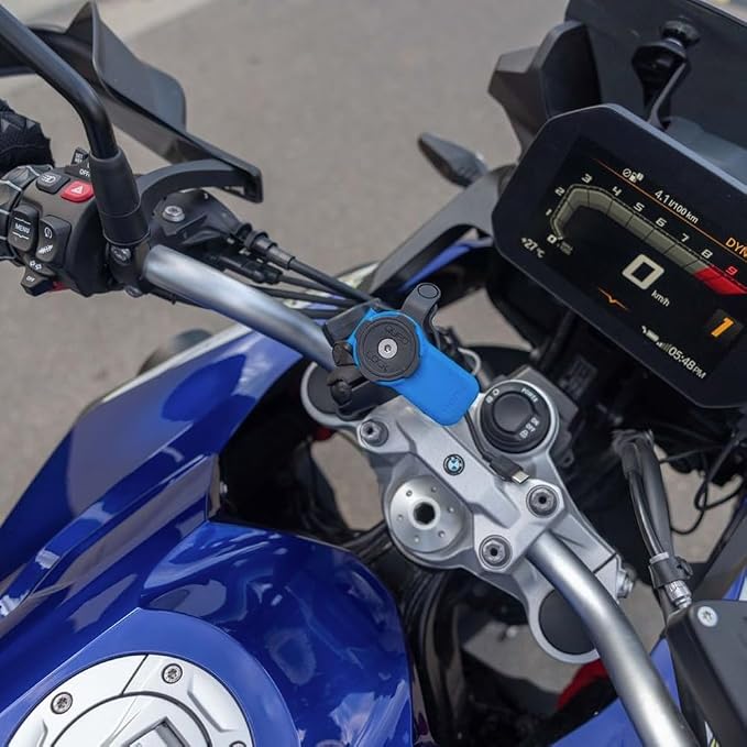 Quad Lock 1" Ball Adaptor Motorcycle Phone Mount Kit with Vibration Dampener and MAG Universal Adaptor