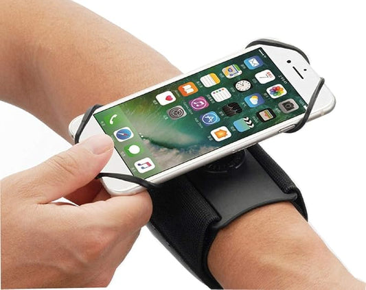 Sport Running Wristband Cellphone Holder,360° Rotatable Forearm Armband Case for Motorola Edge, iPhone 16 15 14 13 12 11 XR XS Max, LG Stylo 5,Stylo 4, G8/G8s ThinQ,Rebel 4, OnePlus 7T,6T,BLU G9