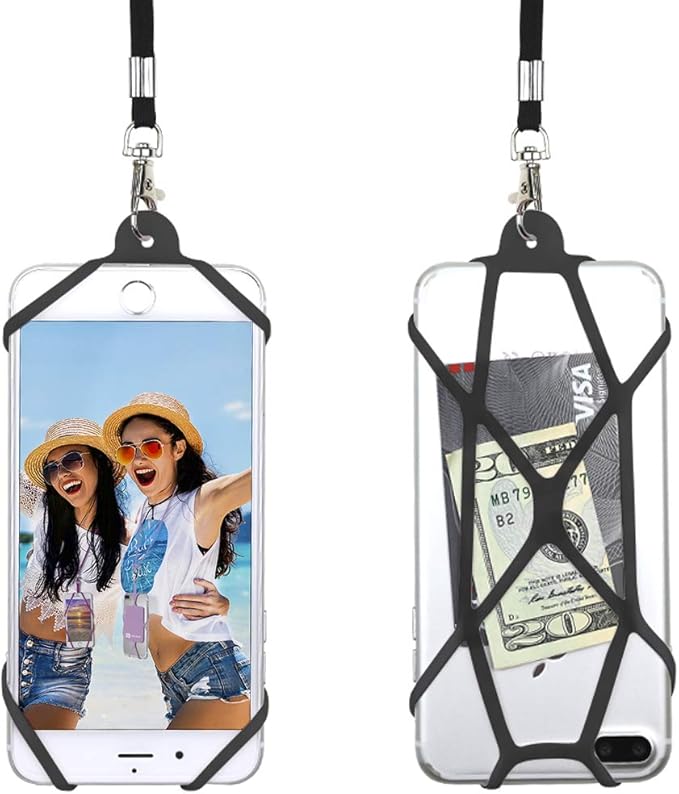 Gear Beast Universal Crossbody Cell Phone Lanyard Compatible with iPhone, Galaxy & Most Smartphones, Phone Case Holder & Cross Body Strap