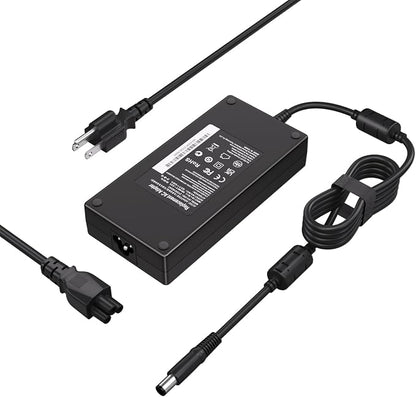 19.5V 9.23A 180W for Dell Alienware Laptop Charger Replacement Compatible with G3 G5 G7 R1 R2 Precision 7710 7730 7540 Gaming Laptop Power Adapter-7.4 * 5.0MM