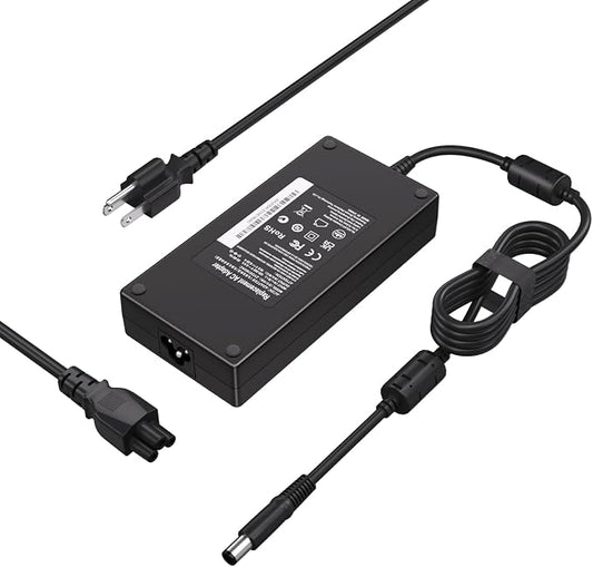 19.5V 9.23A 180W for Dell Alienware Laptop Charger Replacement Compatible with G3 G5 G7 R1 R2 Precision 7710 7730 7540 Gaming Laptop Power Adapter-7.4 * 5.0MM