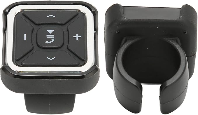 Bluetooth Audio Adapter, Bike Motorcycle Car Bluetooth Remote Controller Steering Wheel Media, IPX4 Waterproof, for OS X, for Android
