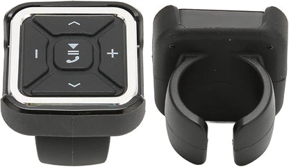 Bluetooth Audio Adapter, Bike Motorcycle Car Bluetooth Remote Controller Steering Wheel Media, IPX4 Waterproof, for OS X, for Android