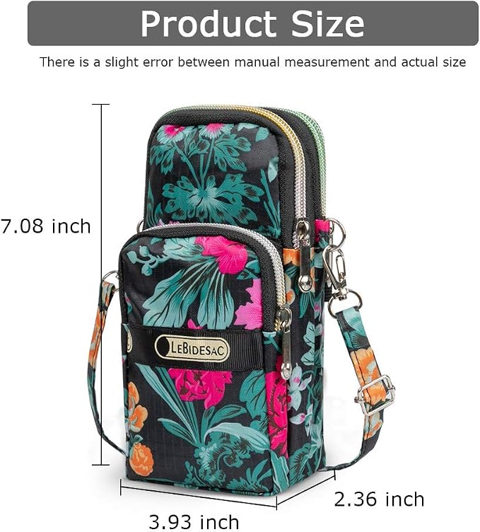 Sports Armband Outdoor Sweat-Proof Running Armbag Cross-Body Shoulder Casual Wallet Purse Gym Fitness Cell Phone Bag Key Holder for iPhone 13 PRo/12 Pro/Xs Max/Xr,Galaxy S10 Plus, P30 Pro (#19)