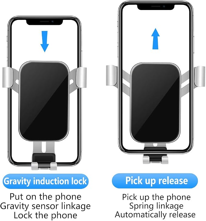Car Phone Holder for Toyota Highlander 2020-2026 and Toyota Highlander Hybrid 2020-2026 Auto Interior Accessories Best Cell Phones Mount Cellphone Mobile Cradle Charging Navigation Screen Stand