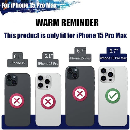 [Upgraded Battery Case for iPhone 15 Pro Max, 6000mAh Rechargeable Extended Battery Charging/Charger Case, Add 100% Extra Juice (6.7 inch) Black