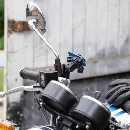 Quad Lock Brake Clutch Motorcycle Phone Mount Kit with Vibration Dampener and MAG Universal Adaptor