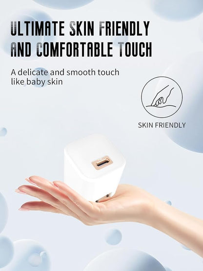 Case for Anker Nano 45W USB-C Charger (Model: B2692), Kids-Friendly Soft Silicone Protective Cover, Shockproof, Waterproof (White)