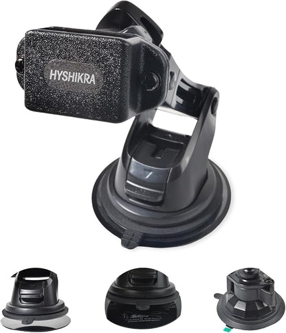 UAYESOK Dashboard Windshield Suction Cup Disk Mounting Pad Plate for Car Phone Holder Handheld Radio Mount, 78mm Strong Adhesive Disc (3 Packs)