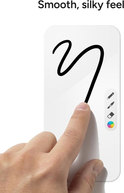 ZAGG Glass+ Samsung Galaxy S25+/ S24+ Screen Protector – Extreme Impact & Shatter Protection, Scratch-Resistant, Smudge-Resistant, Fingerprint Scanner Compatible, InvisibleShield, Easy Installation