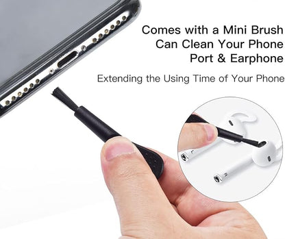 5PACK USB C Dust Plug Type C Port Cover for iPhone 17/16/15 Pro Max Plus Speaker Mesh Cover Protector for iPhone 16/15, Samsung Galaxy S25 S24 S23 S22 S21, MacBook, USB C Port Dustproof Adhesive Cover