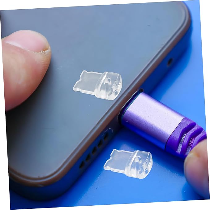 Housoutil 40pcs Gen Compatible Mobile Phone Plug Protective Plug Phone Accessories Simple Installation