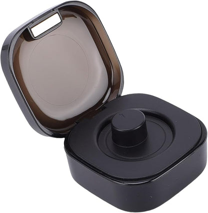 Charging Case Fit for R02, R03, R06, R11M, R8, H01, SR05 Type C Fast Portable Magnetic Smart Ring Charger Box Compact and Portable Efficient Type C Fast Charging (Black)