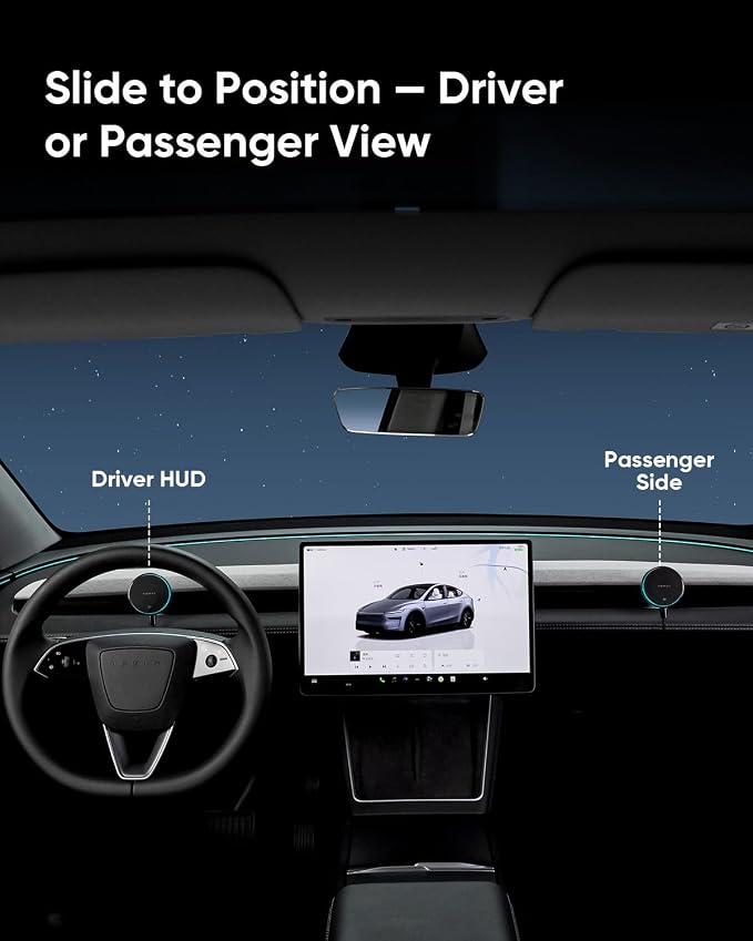 TEMAI Car Mount Charger, 15W MagSafe Wireless Car Charger & Phone Holder for Model Y Juniper(2025)- Strongest Magnetic Fast Charging Accessories Slideable Air Vent Mount with Silicone Pads