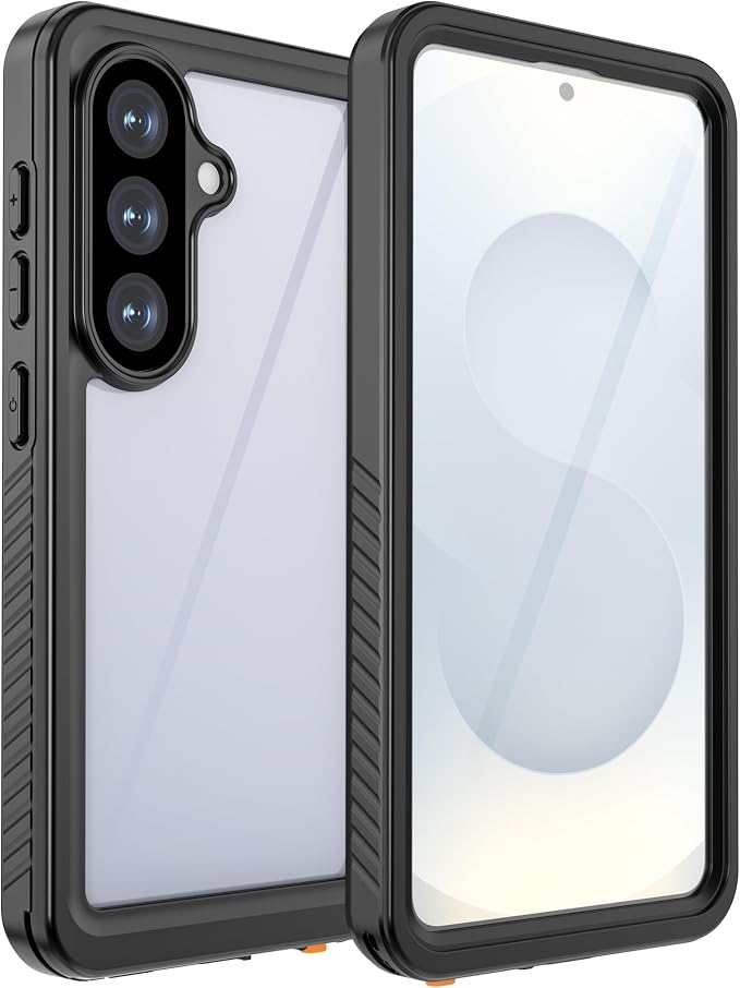 for Samsung Galaxy S26 Waterproof Case, Military-Grade Full Body Defense: IP68 Underwater Protection, Built-in Screen Protector & Camera Lens Cover, 10FT Waterproof Shockproof Dustproof. Black