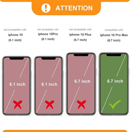 Bocasal Crossbody Wallet Case for iPhone 15 Pro Max, RFID Blocking PU Leather Zipper Handbag Purse Flip Cover, Kickstand Folio Case with Card Slots Holder Wrist Strap Lanyard 5G 6.7 Inch (Mint Green)